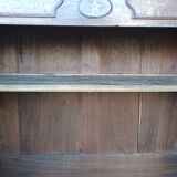 Louis XIV wardrobe in solid oak, 18th century
