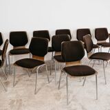 Carlo Ratti Set Da Ufficio 12 Sedie Design Modernariato Anni ‘70