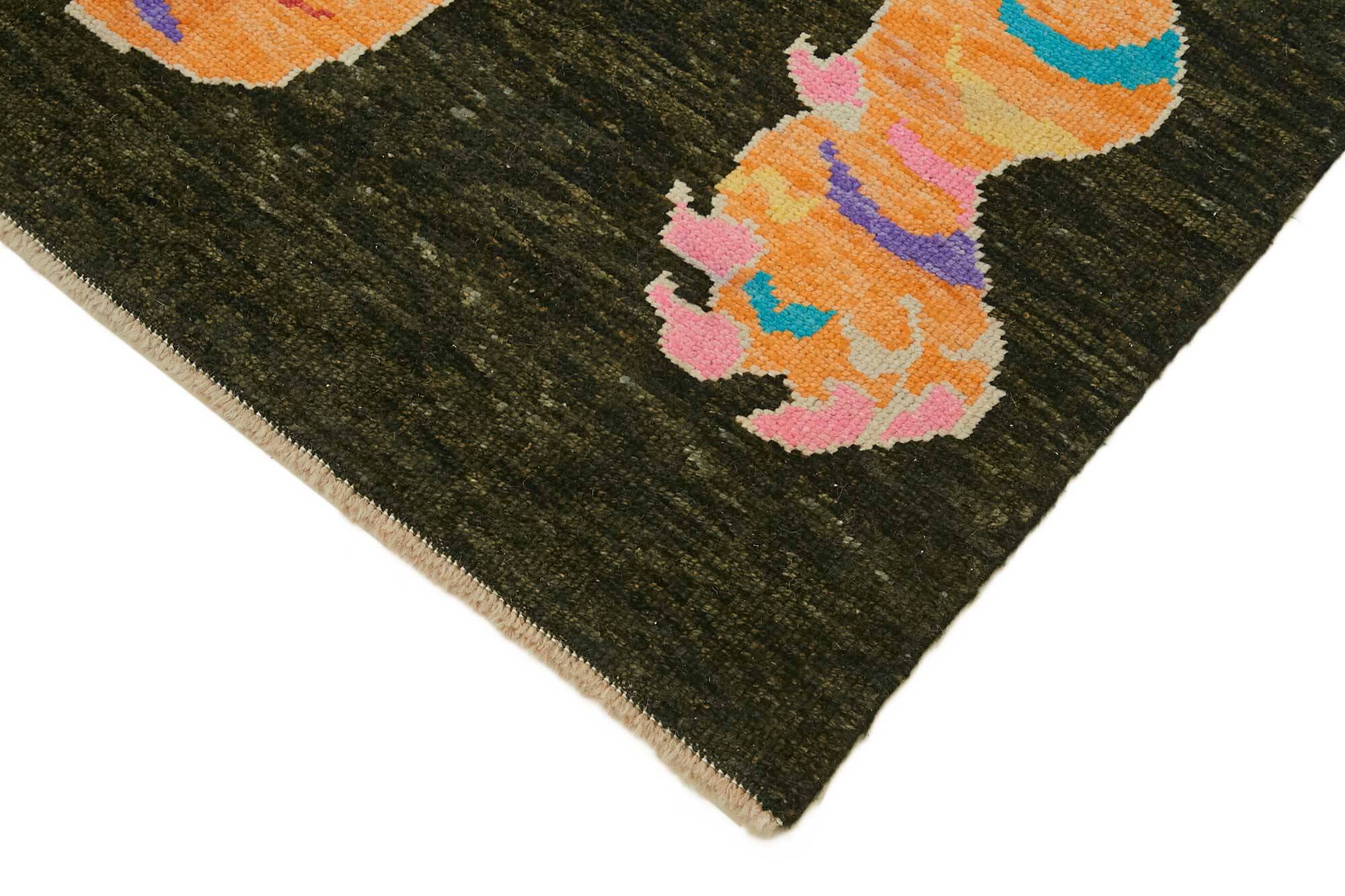 Turkish Handknotted Wool Tiger Rug  170 cm x 240 cm