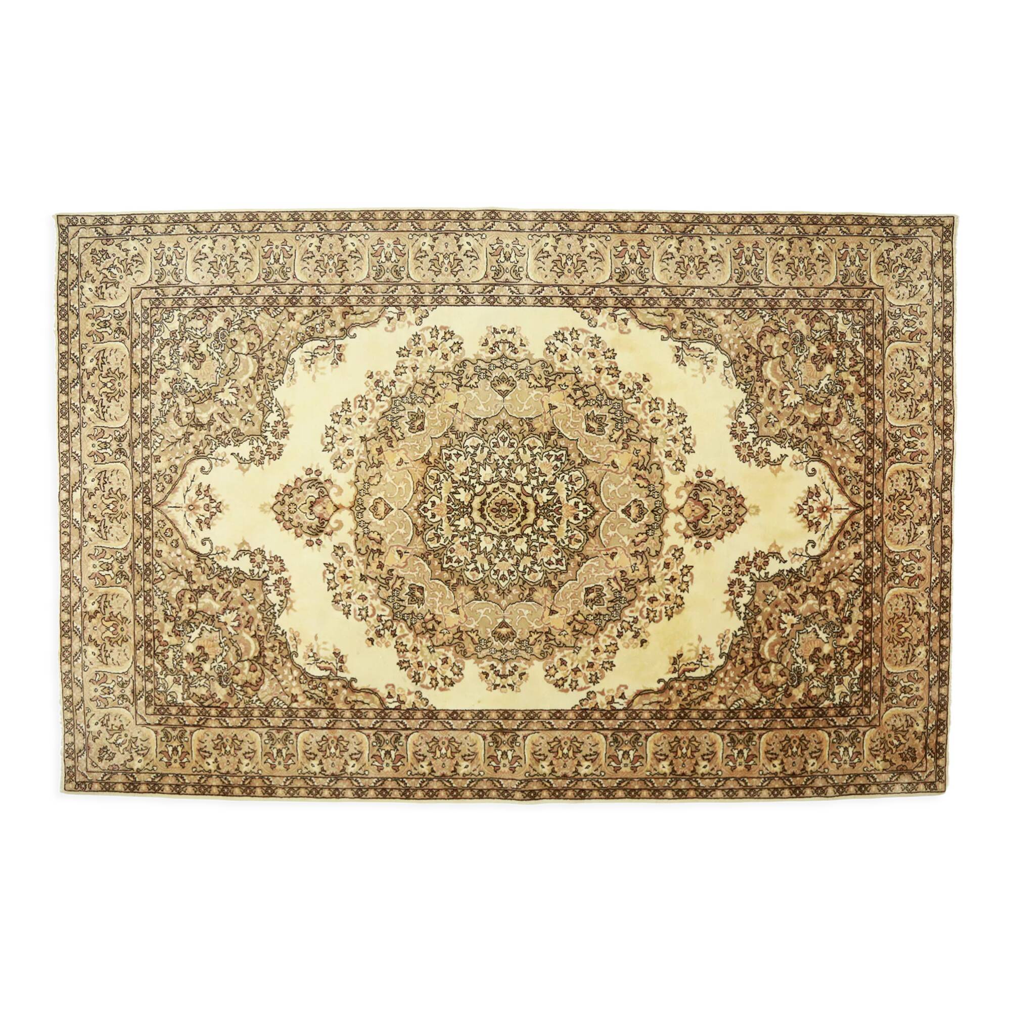 Anatolian handmade vintage rug 317 cm x 208 cm