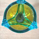 Sommerso ashtray in Murano glass 60s design