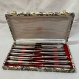 12 Christofle knives spatours model 1980