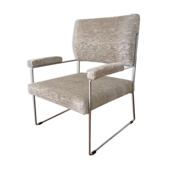Chair of the 70s, toboggan foot