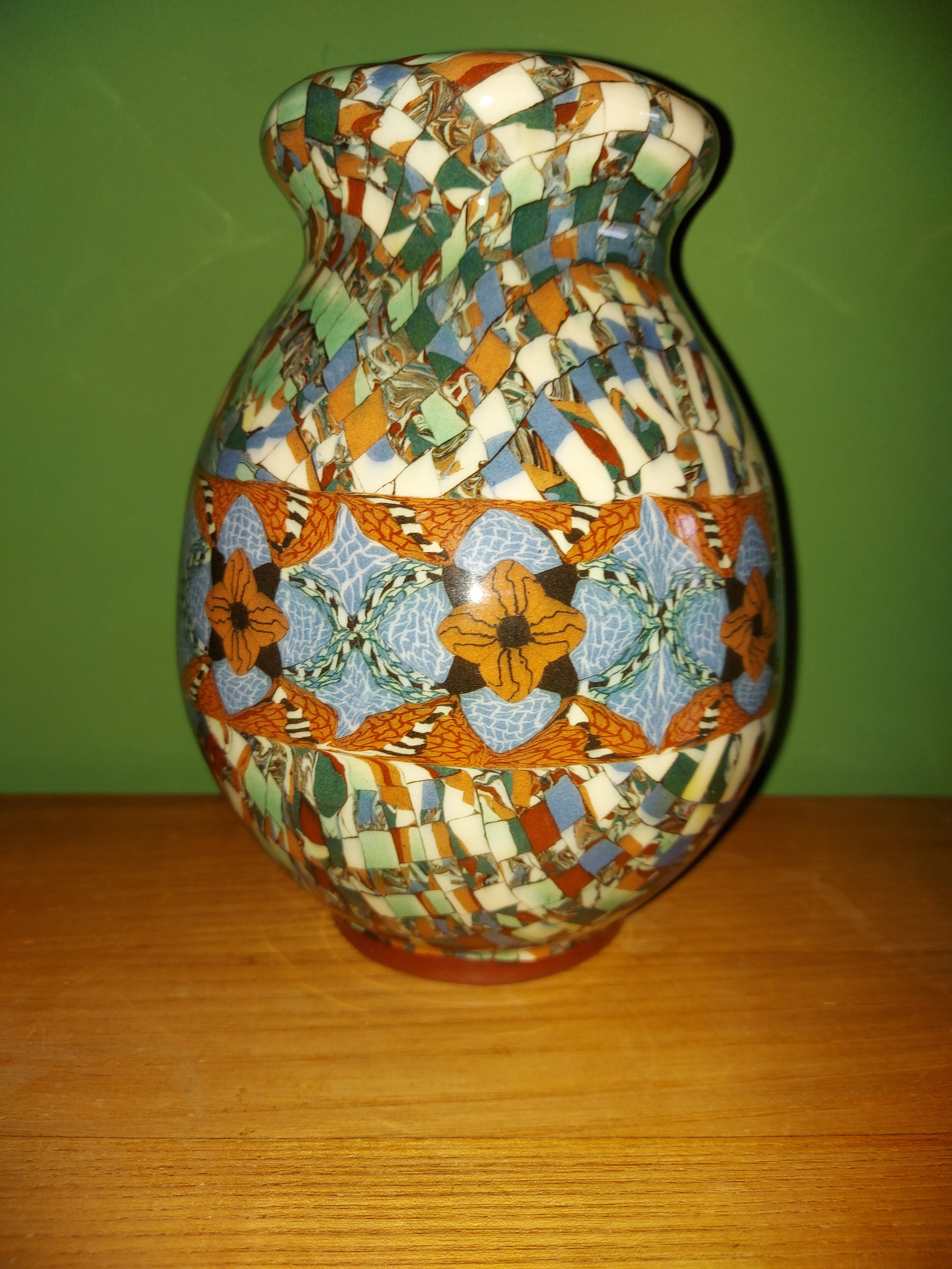 Vallauris Jean Gerbino ceramic vase