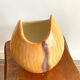 Vase Grandjean Jourdan imitation wood Vallauris