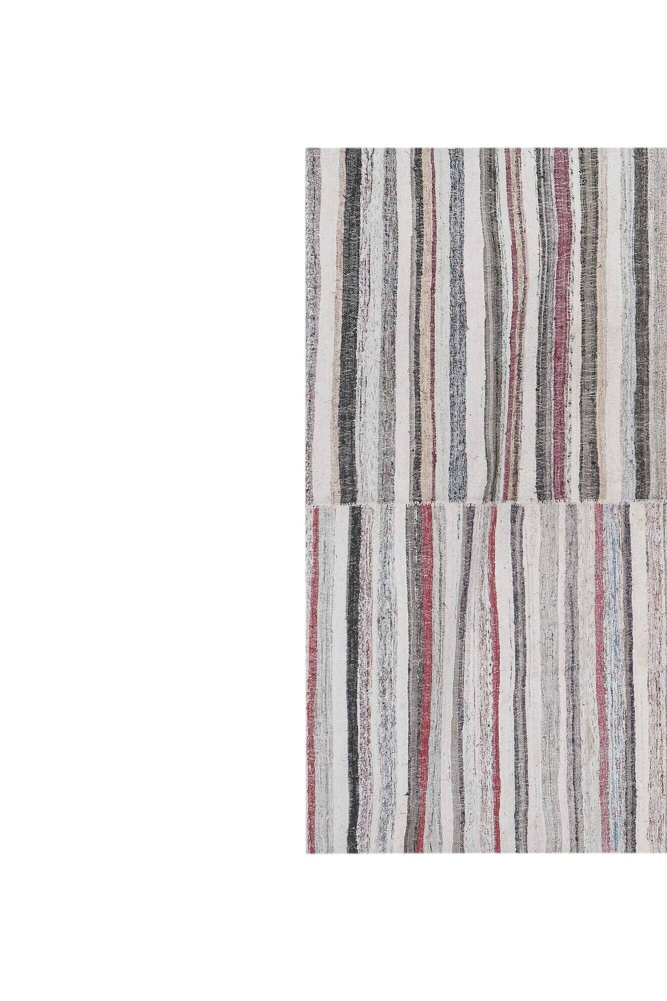 Vintage Turkish hallway rug 246x317 cm
