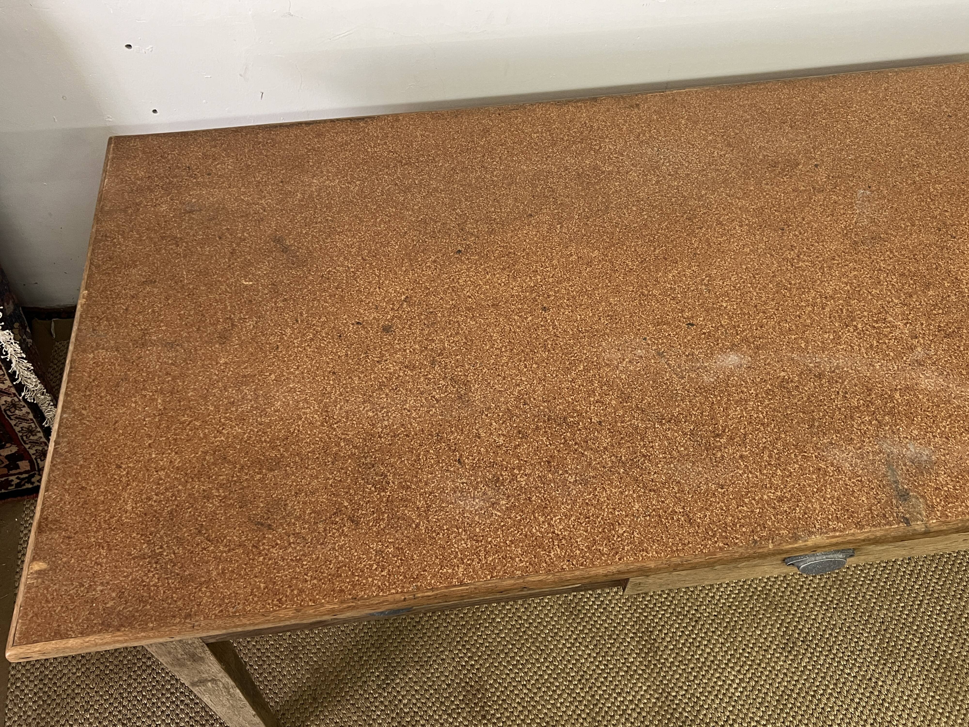 Vintage farm table 3 drawers