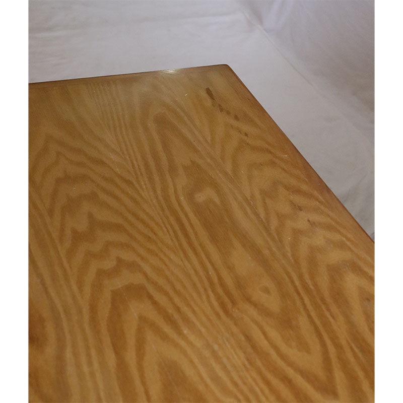 Desk and its vintage wooden chair 1960