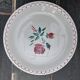 Antique plate with floral decoration