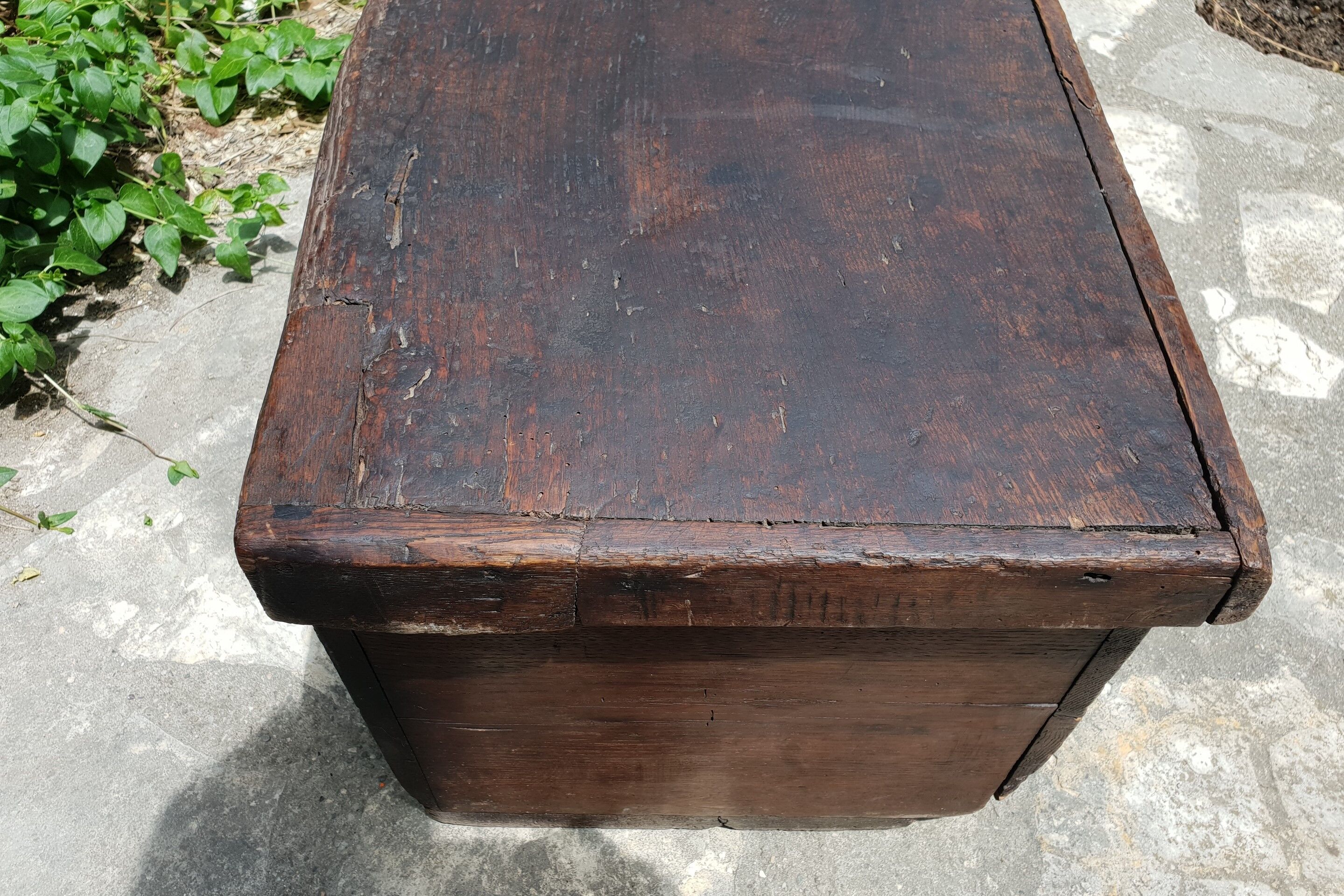 19th century folk art chest
