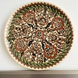 Decorative ceramic plate