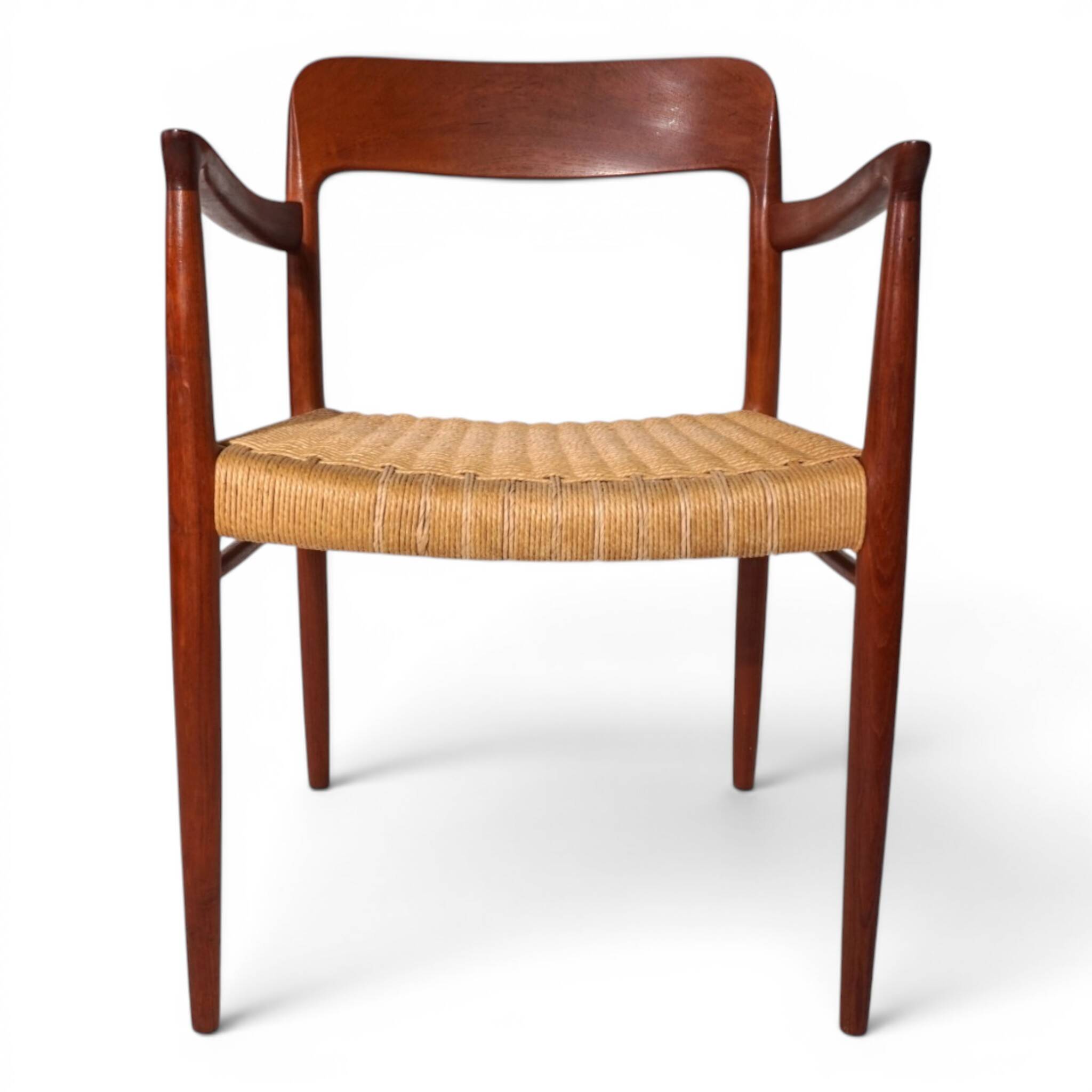 Møller Model 56 Teak Chair by Niels Otto Møller for J.L. Møllers, 1956