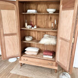 Fully restored mahogany wardrobe