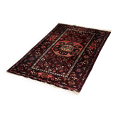 Tapis oriental Hamadan tissé à la main vintage du Moyen-Orient, années 1960