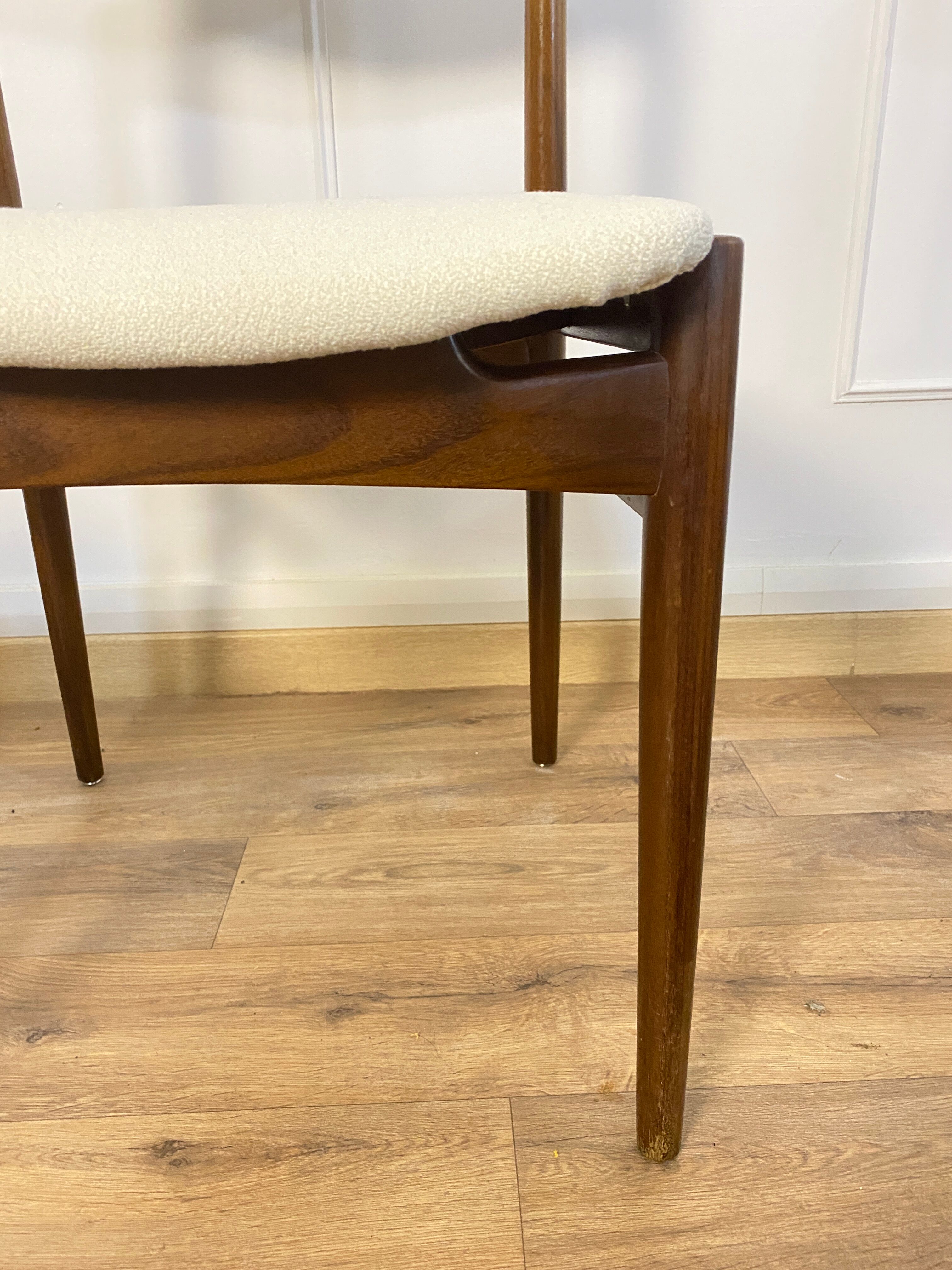 Suite of 4 vintage chairs Lübke