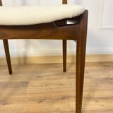 Suite of 4 vintage chairs Lübke