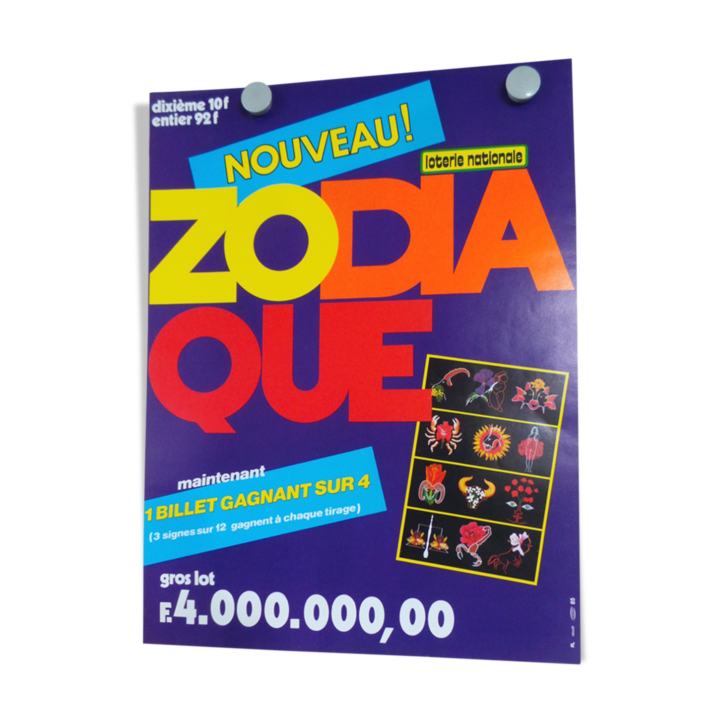 Original National Lottery Zodiac Lottery mod 2