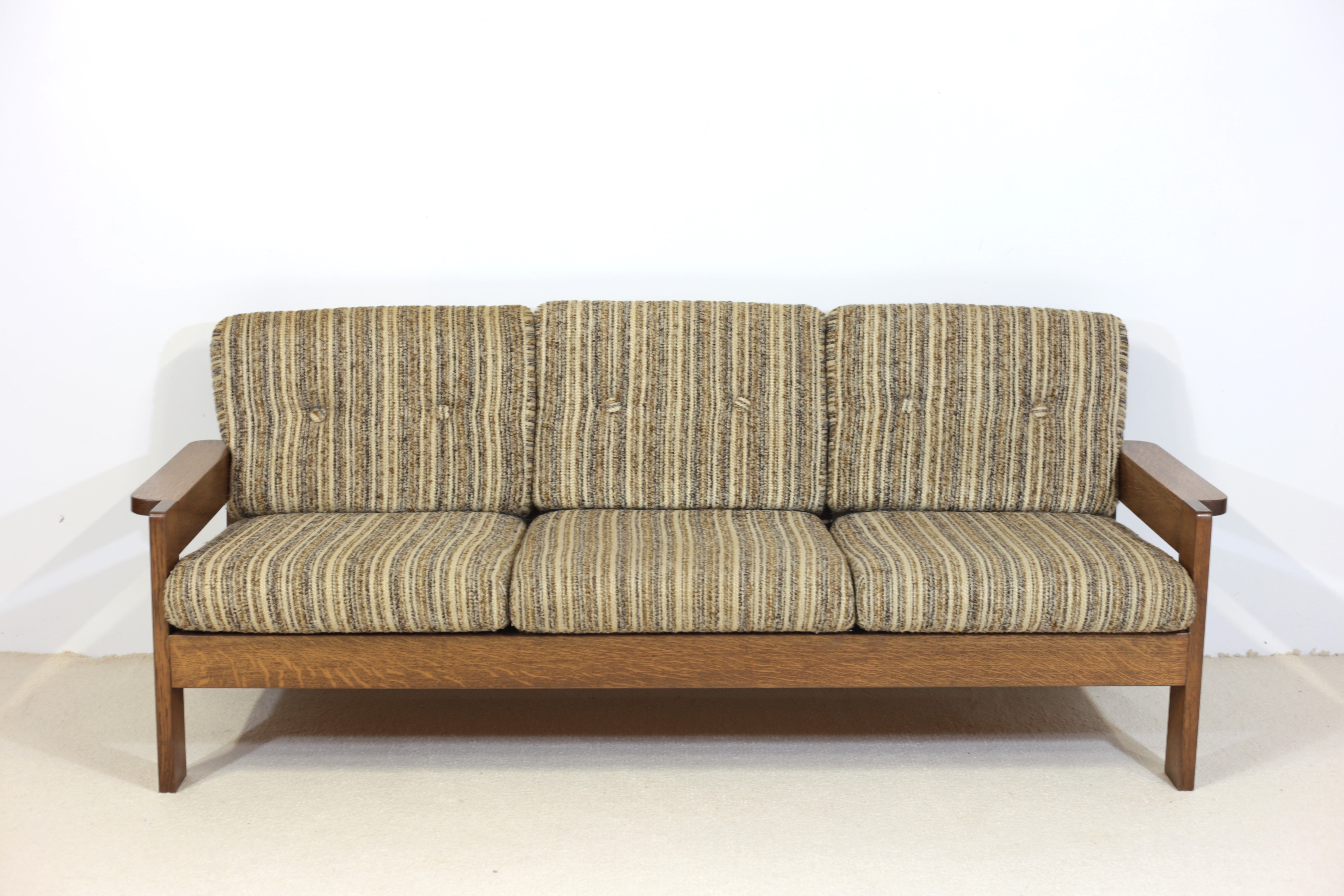 Danish brutalist sofa duo