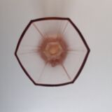Soliflore pink glass