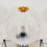 1960s Onyx and Murano Glass Lamp