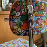 Reupholstered antique chair - Jigé limited edition