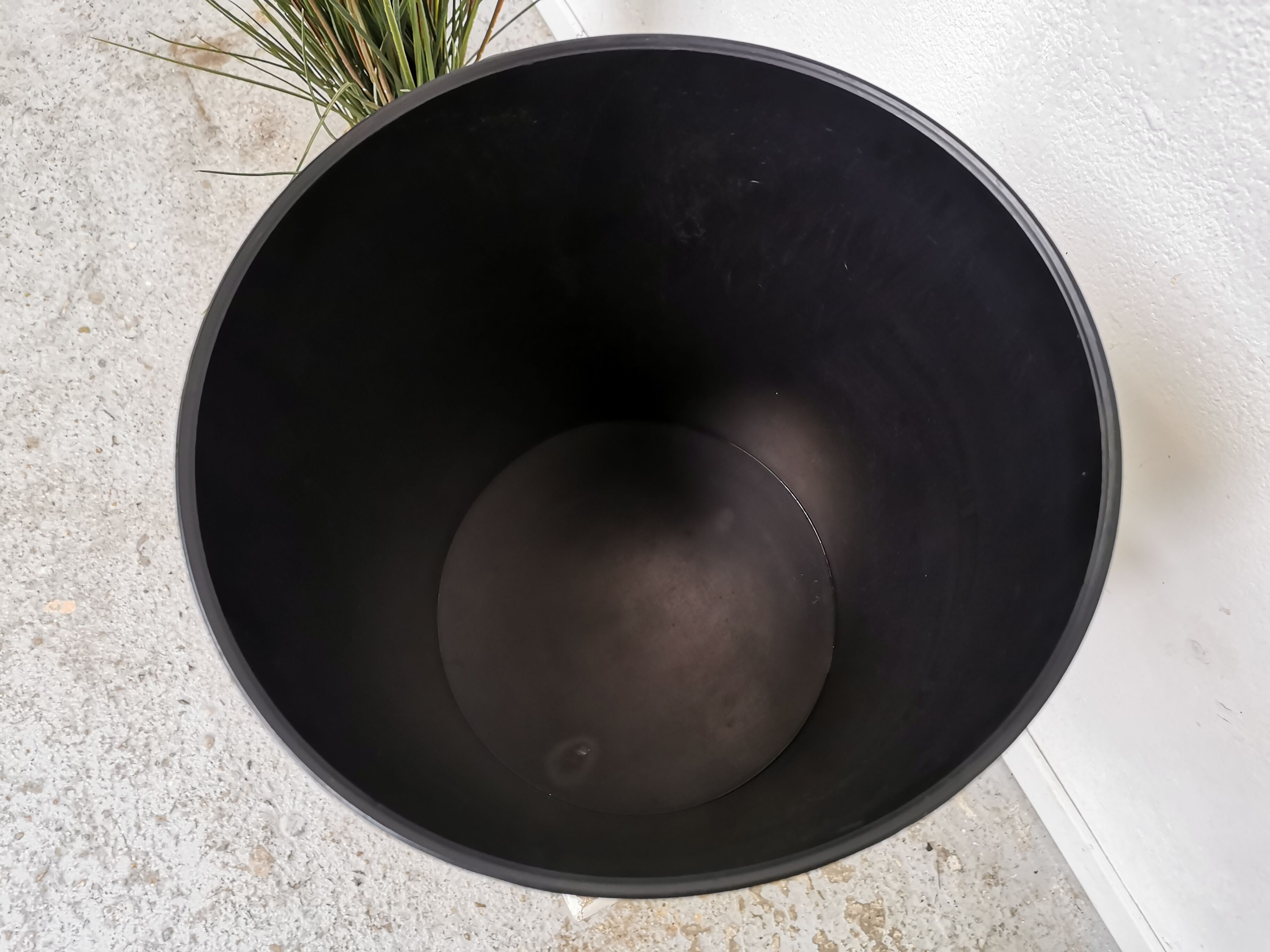 Vintage leather paper basket Denmark