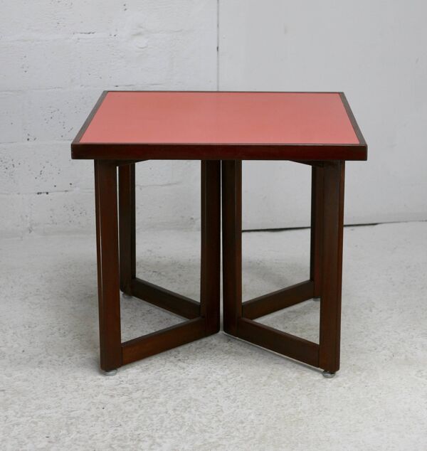 Table de Jean Gillon, éditée par Italma Wood Art , Brésil, circa 1970