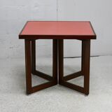 Table by Jean Gillon, published by Italma Wood Art, Brazil, circa 1970