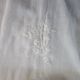 Voile De Berceau ancien avec dessus de lit assorti