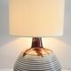 Italian ceramic lamp foot 70s