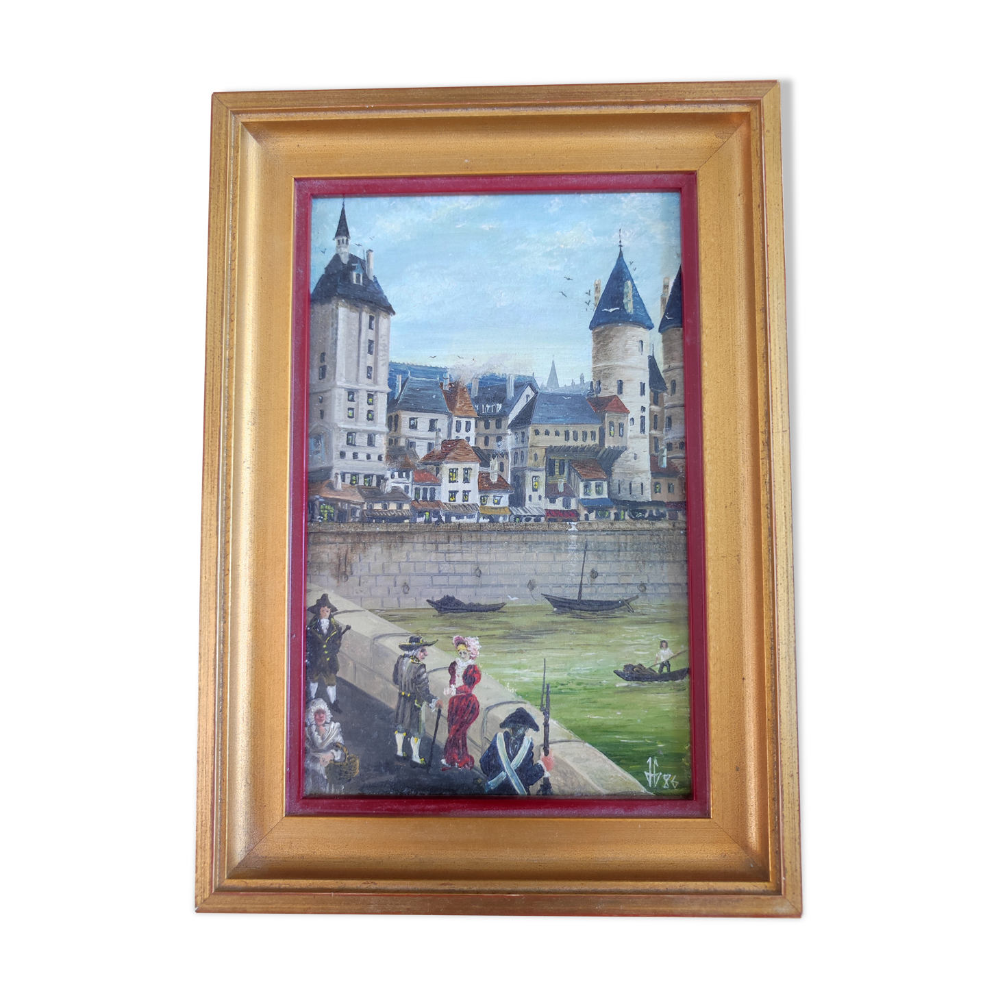Tableau de Paris, quai des orfevres
