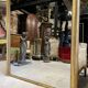 Mirror style Louis XVI gilded wood Napoleon III 2m75 x 1m48