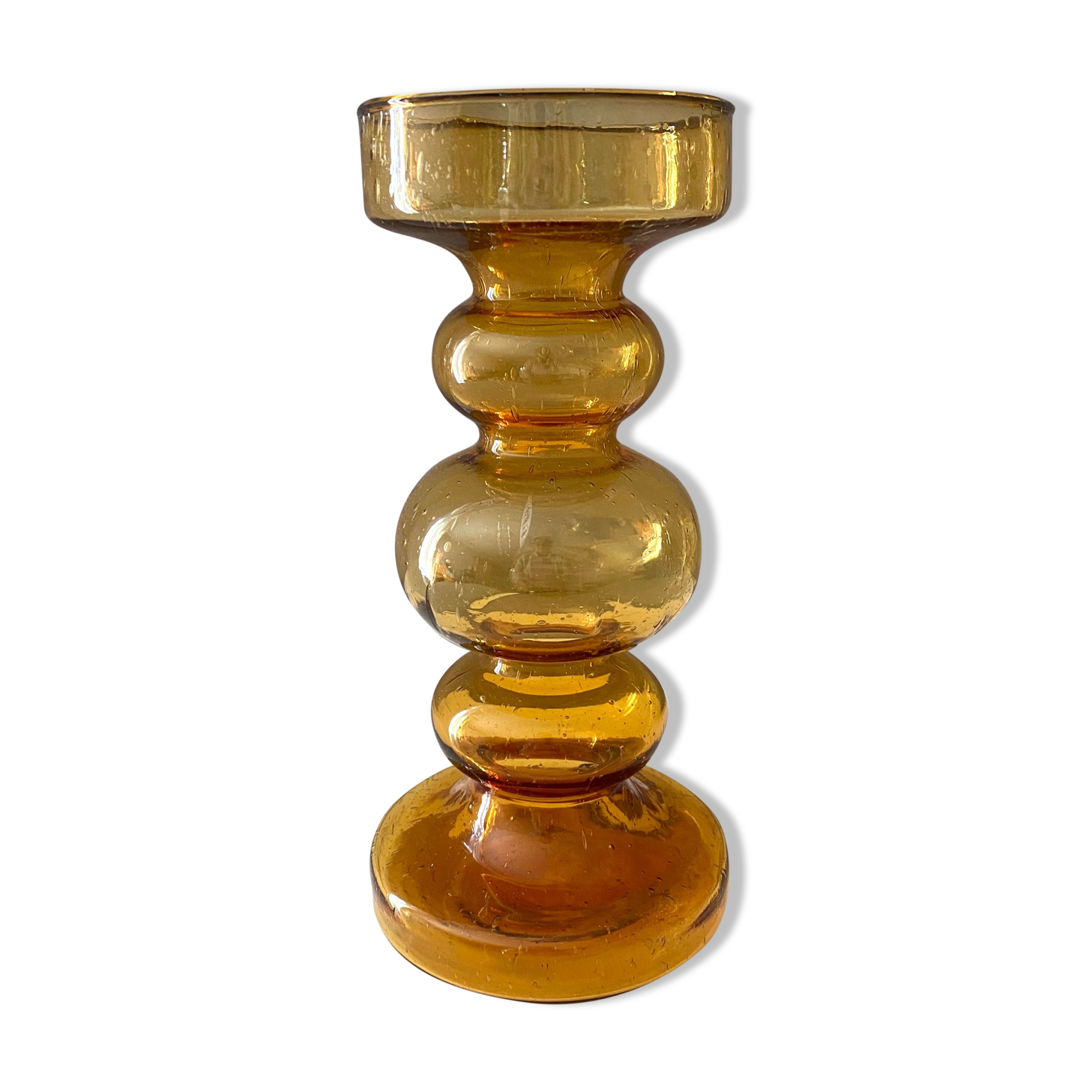 Ingrid glass vase, 70's interior