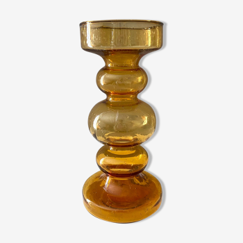 Vase en verre Ingrid, des années 70