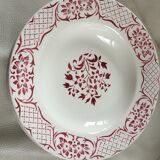 Dix assiettes creuses vintage digoin sarreguemines modèle versailles
