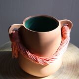 vase terracotta réalisé à main