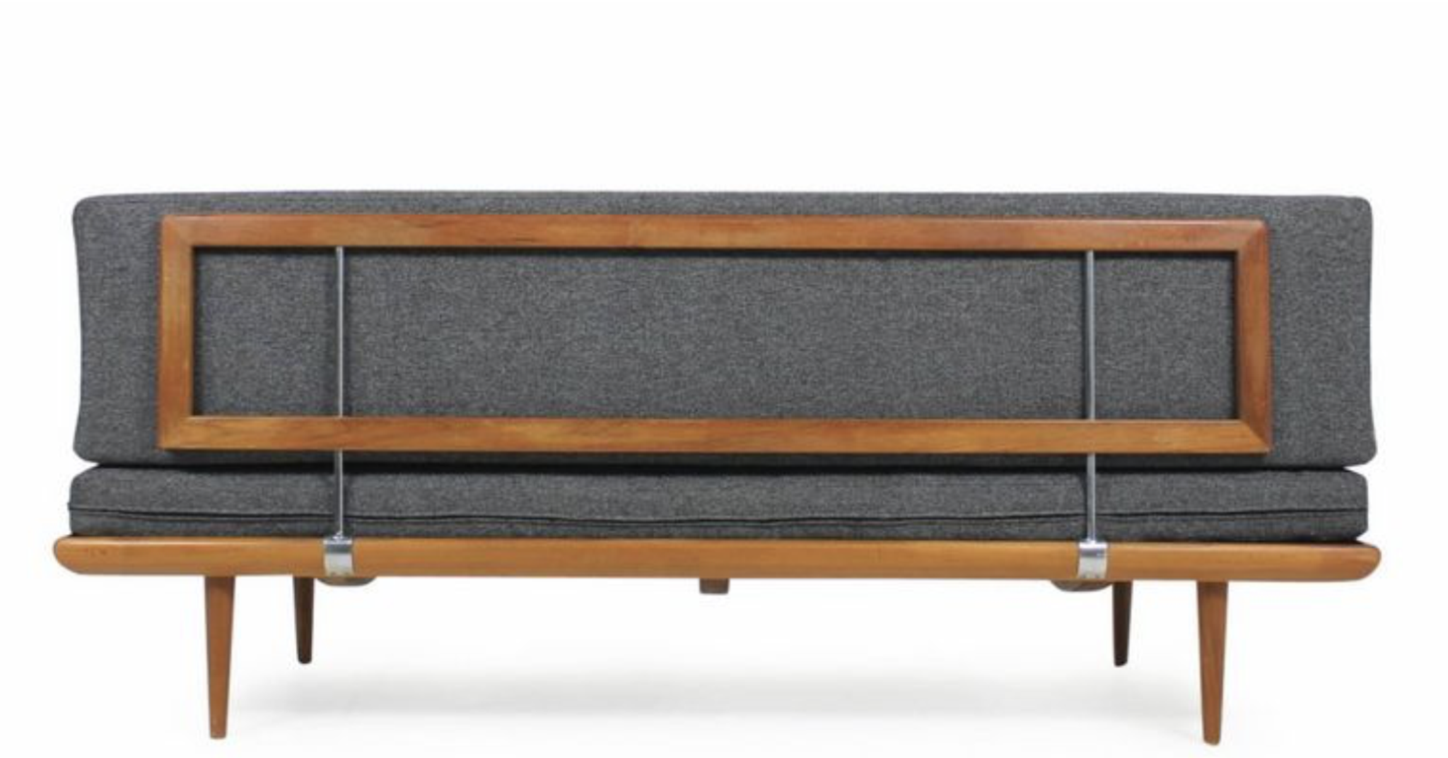 Danish Minerva daybed by Peter Hvidt & Orla Mølgaard-Nielsen for France & Søn, 1957