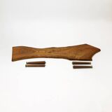 Live Edge Vintage Tree Coffee Table 1960s Wood 1970s