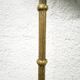 Tripod floor lamp in gilded bronze