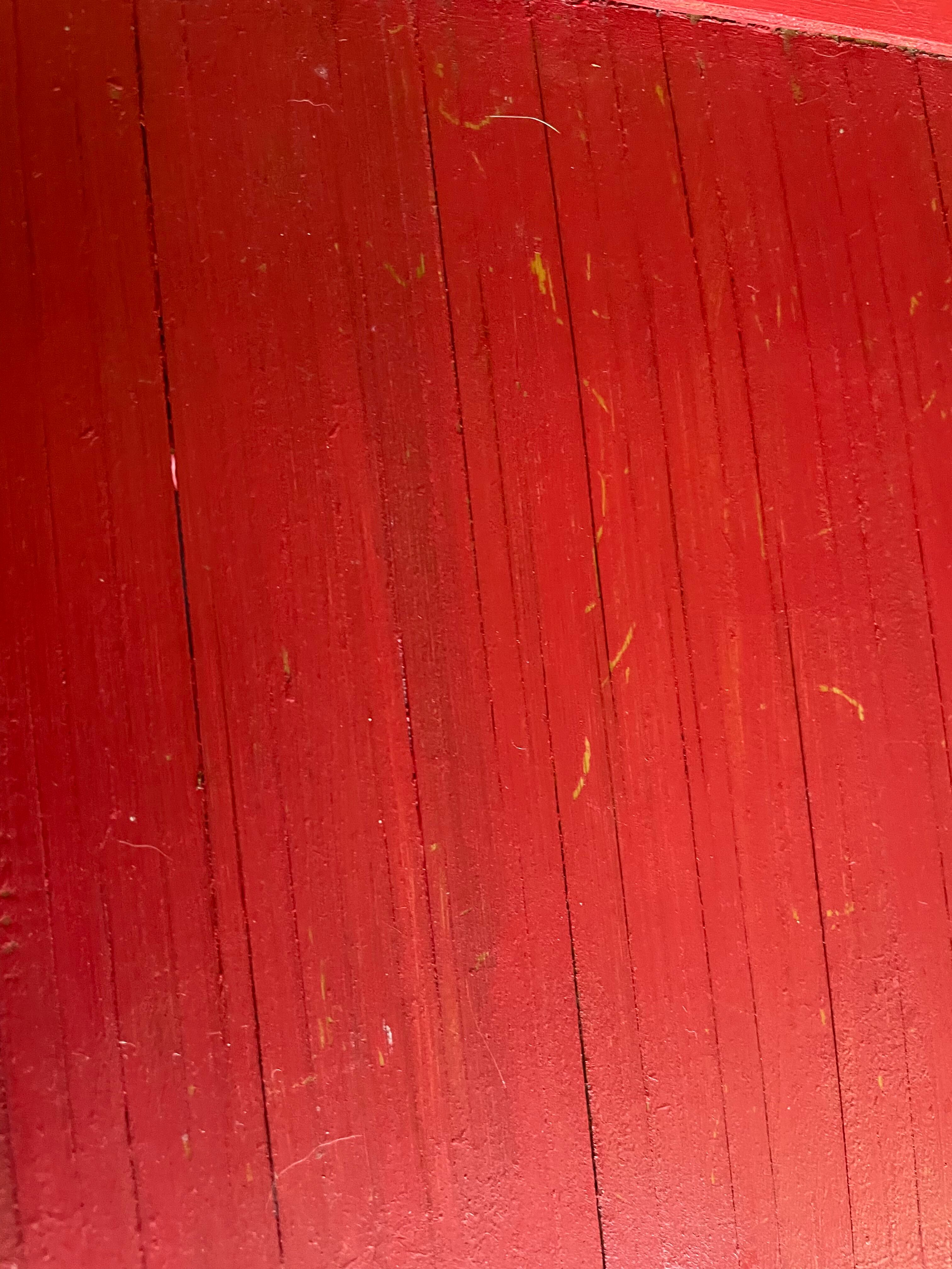 Vintage bamboo stool