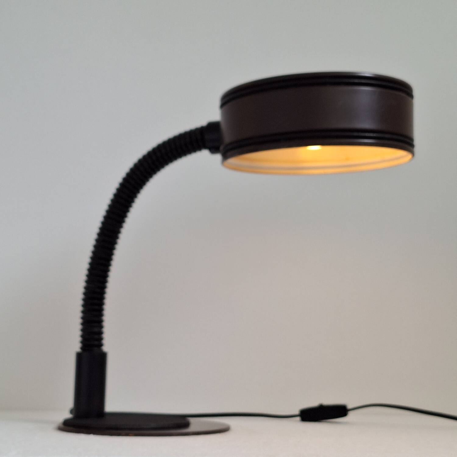 Massive Lighting Vintage Belgian Gooseneck Desk Lamp