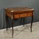 Mahogany Games Table, Louis XV/Louis XVI Transition Style – Late 19th Century