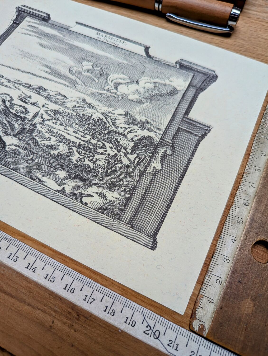 Printed in 1970, Marseille, Bouches-du-Rhône. Original vintage.