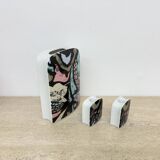 Thomas porcelain vase by Rosenthal and set of 2 candle holders, 1980’s