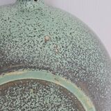 Lunetta Vallauris soup tureen and salad bowl in gilded ceramic, 1960