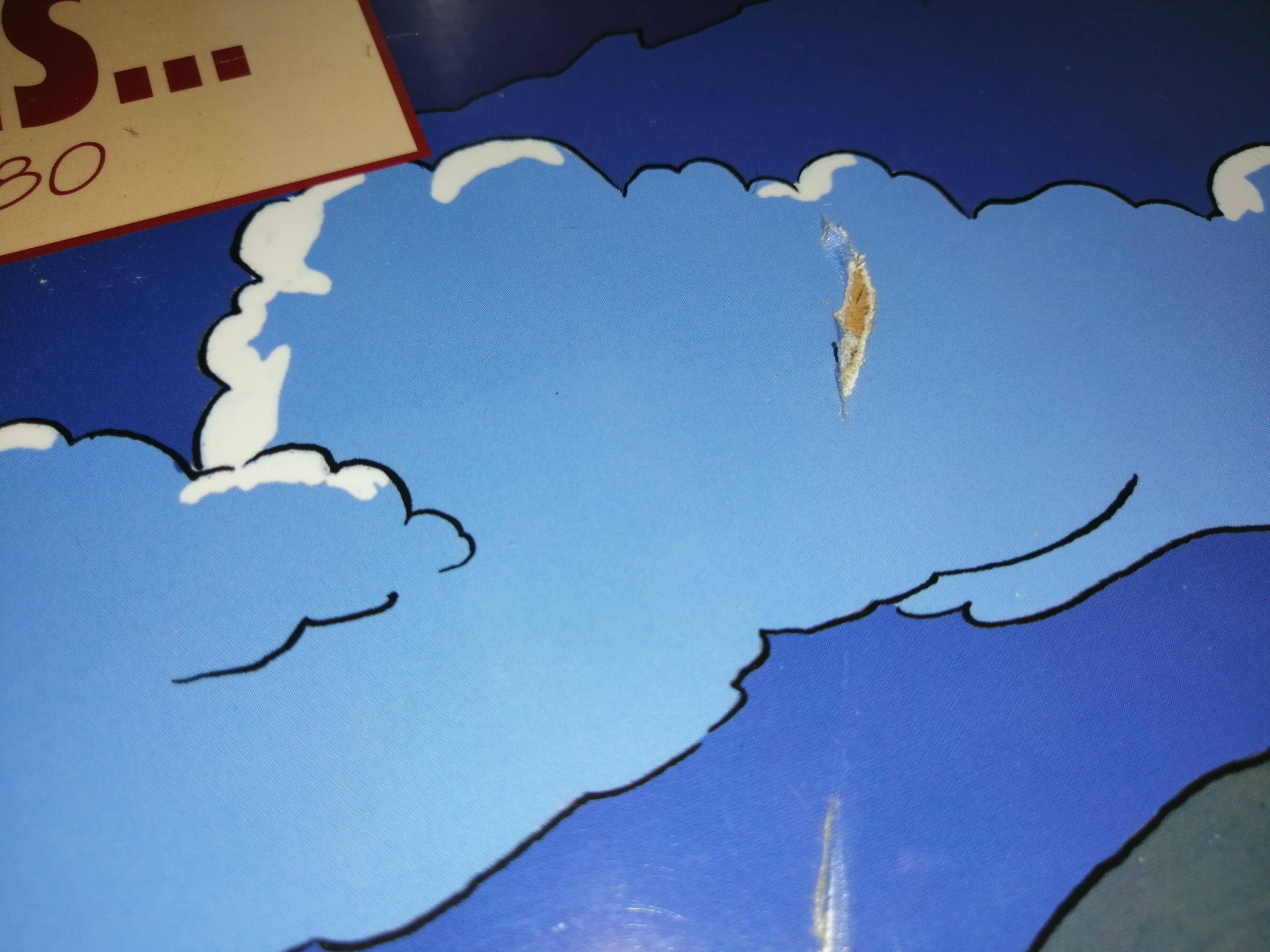 Vintage Jameson Ted Benoit wooden advertising plate