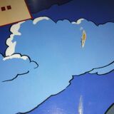 Vintage Jameson Ted Benoit wooden advertising plate