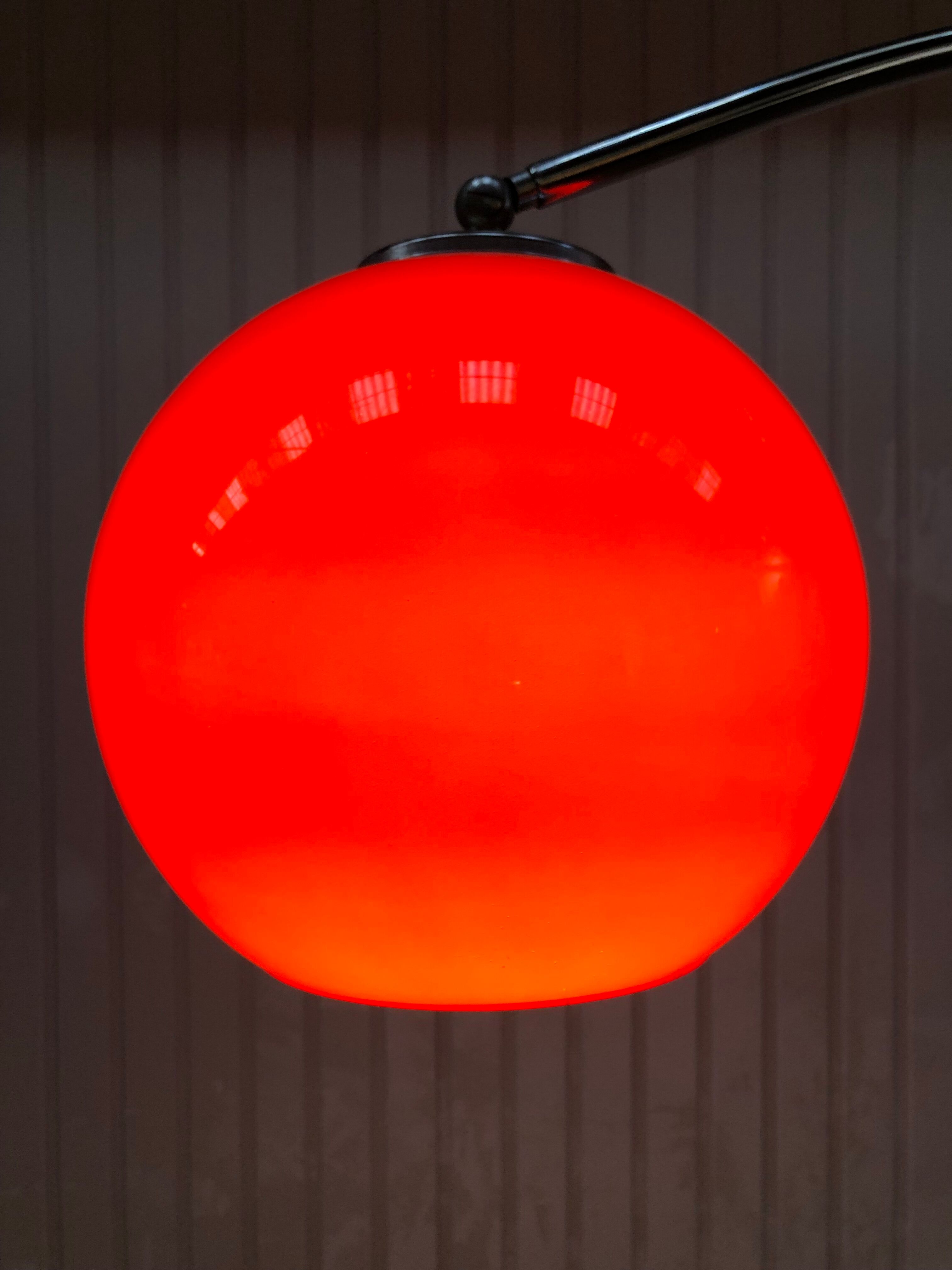 Arc floor lamp design of the 60s