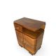 Tables de chevet Art déco italiennes en noyer, années 1940.