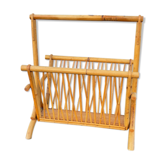 Rattan magazine rack 60/70